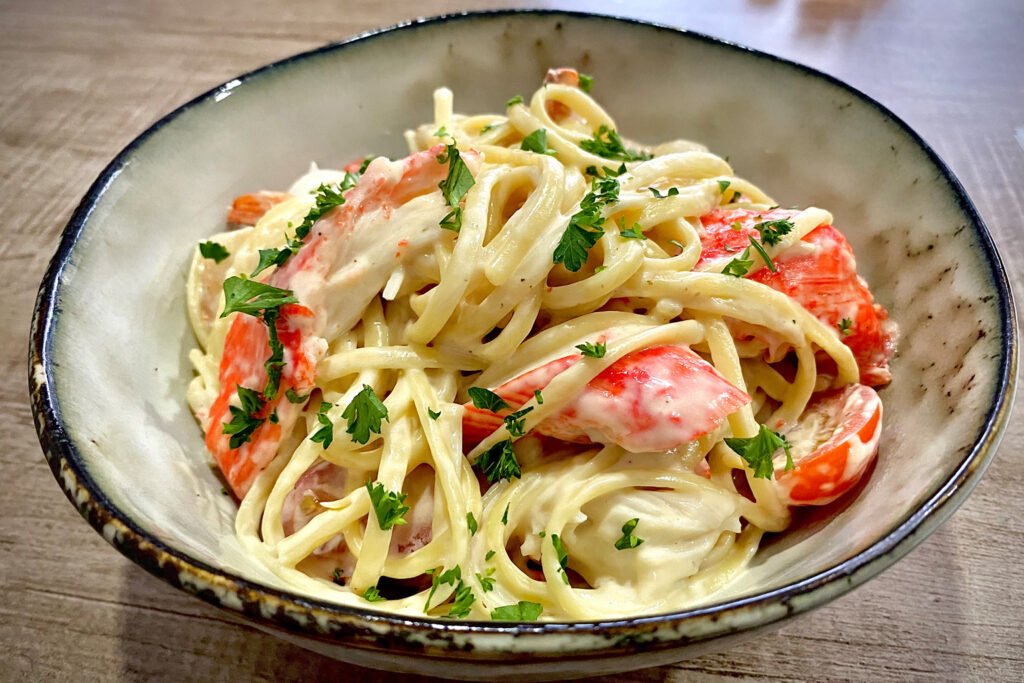 GADRE Snow Crab Leg Scampi Recipe Gadre USA One Stop Shop For Surimi